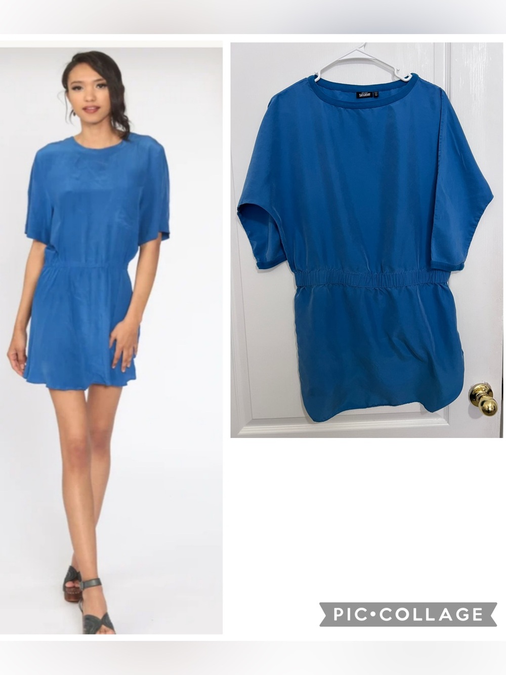 Kate Spade Saturday mini dress Blue Mini Dress Size Small